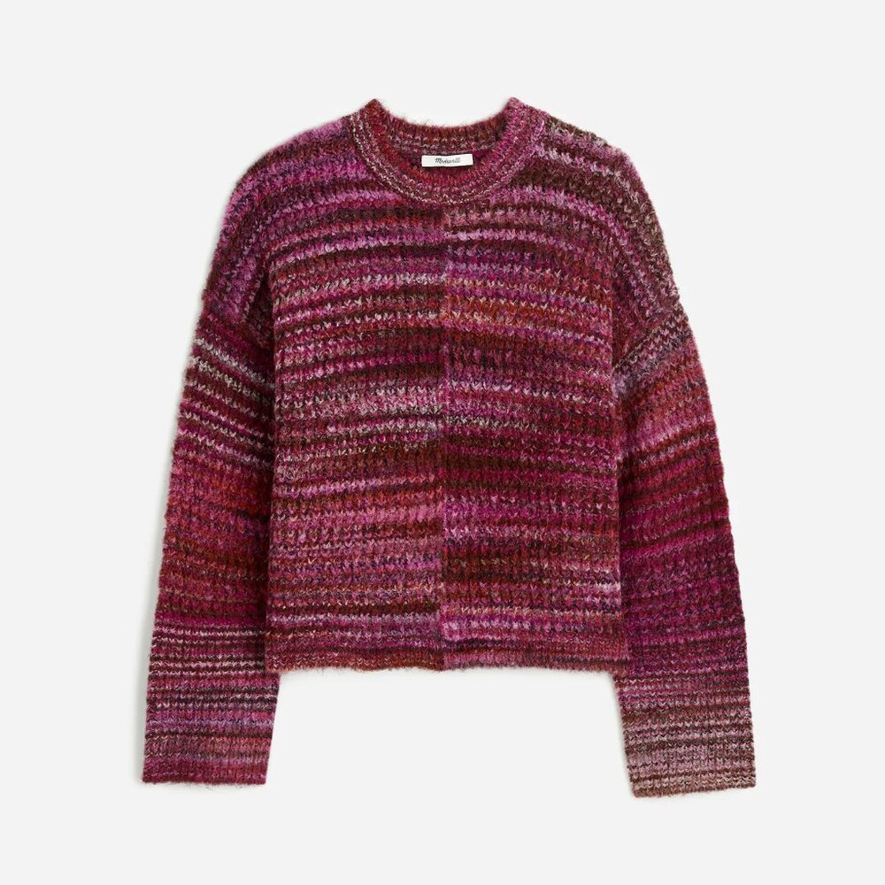NWT Madewell Space-Dyed Crewneck Sweater (M)